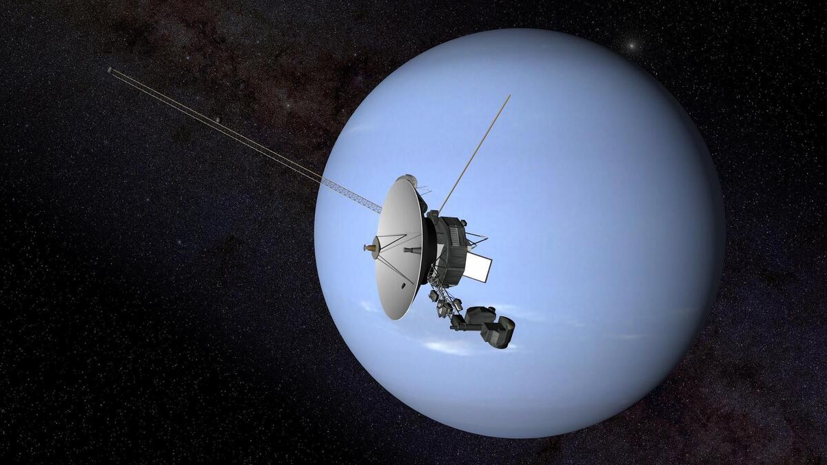 Voyager 2 near Neptune