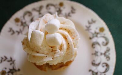 Whipped cream and marshmallow.