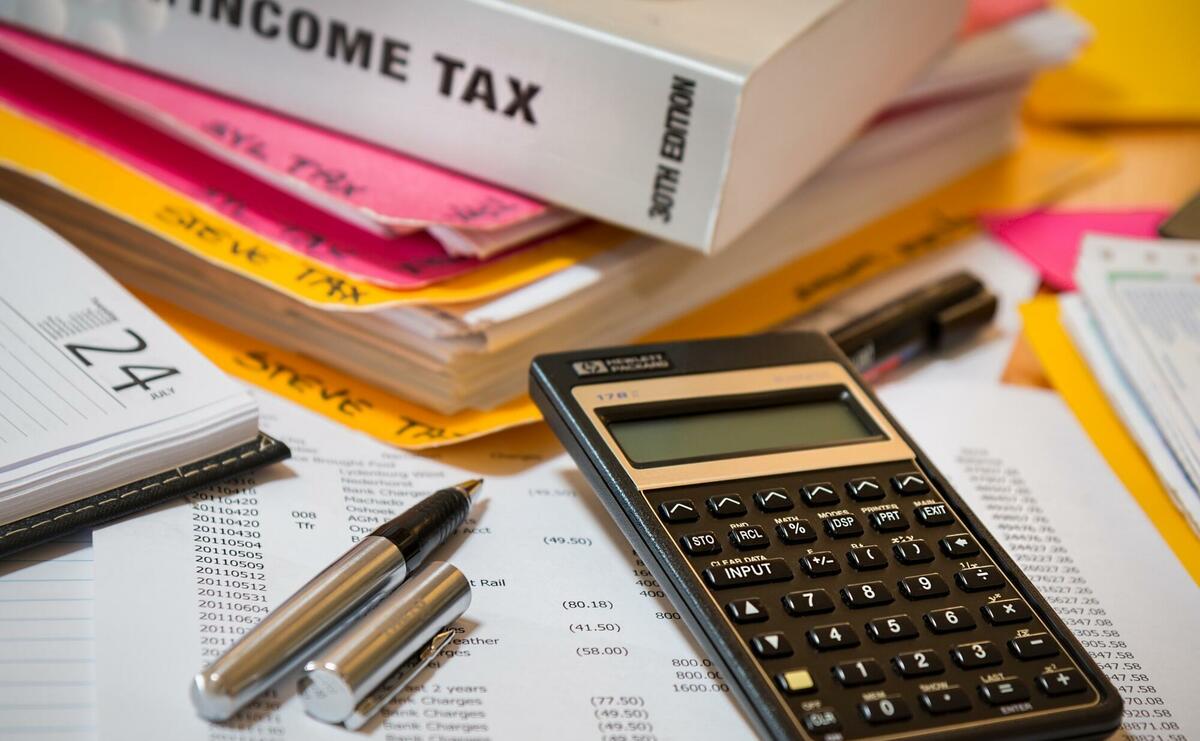 Income tax calculator accounting.